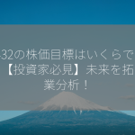 9432の株価目標はいくらですか？【投資家必見】未来を拓く企業分析！